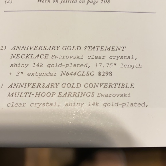 Chloe + Isabel Anniversary Collection Gold - Picture 8 of 14